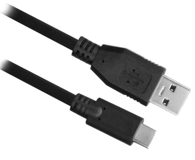 CABO DE LIGAÇÃO USB-C 3.1 GEN1 (USB 3.0) PARA USB-A COM 1 M 