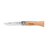 Navalha Nº 6 Inox, Lâmina 7cm, C/Madeira de Faia OPINEL