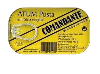 ATUM OLEO COMANDANTE 110G