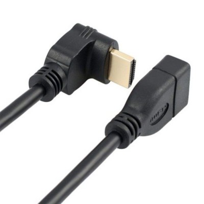 CABO ADAPTADOR 270º EWENT HDMI 2.0 4K 60HZ M/F 0,15M