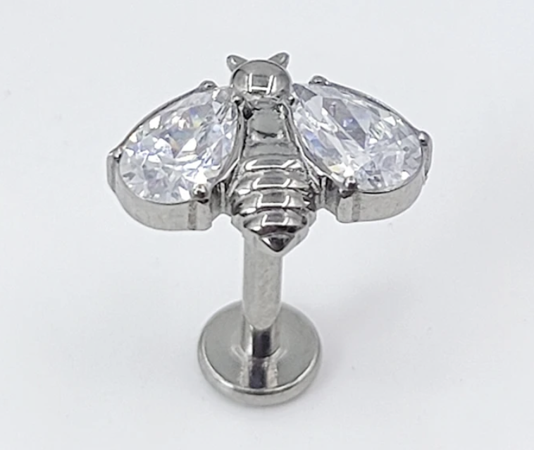 Piercing labret Bee