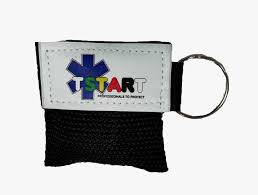 Porta Chaves com Máscara de Reanimação