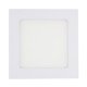 Painel led quadrado 12W branco quente