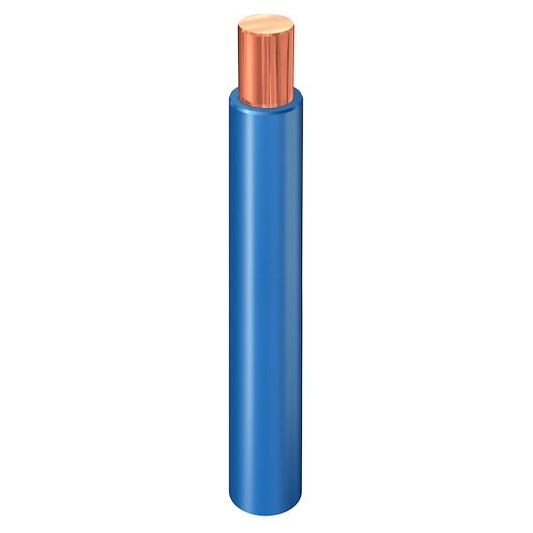 Fio V H07V-U 4mm Azul