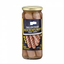 SALSICHA TOP BOCKWURST FRASCO 250GR