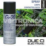 Spray de 200ml limpa contactos seco Due-Ci