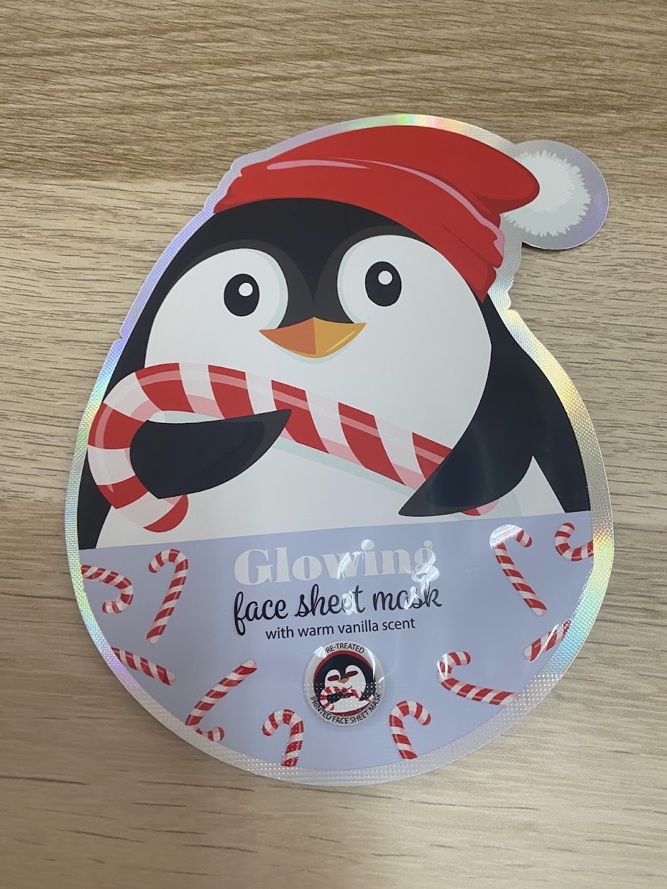 Máscara facial de Natal 