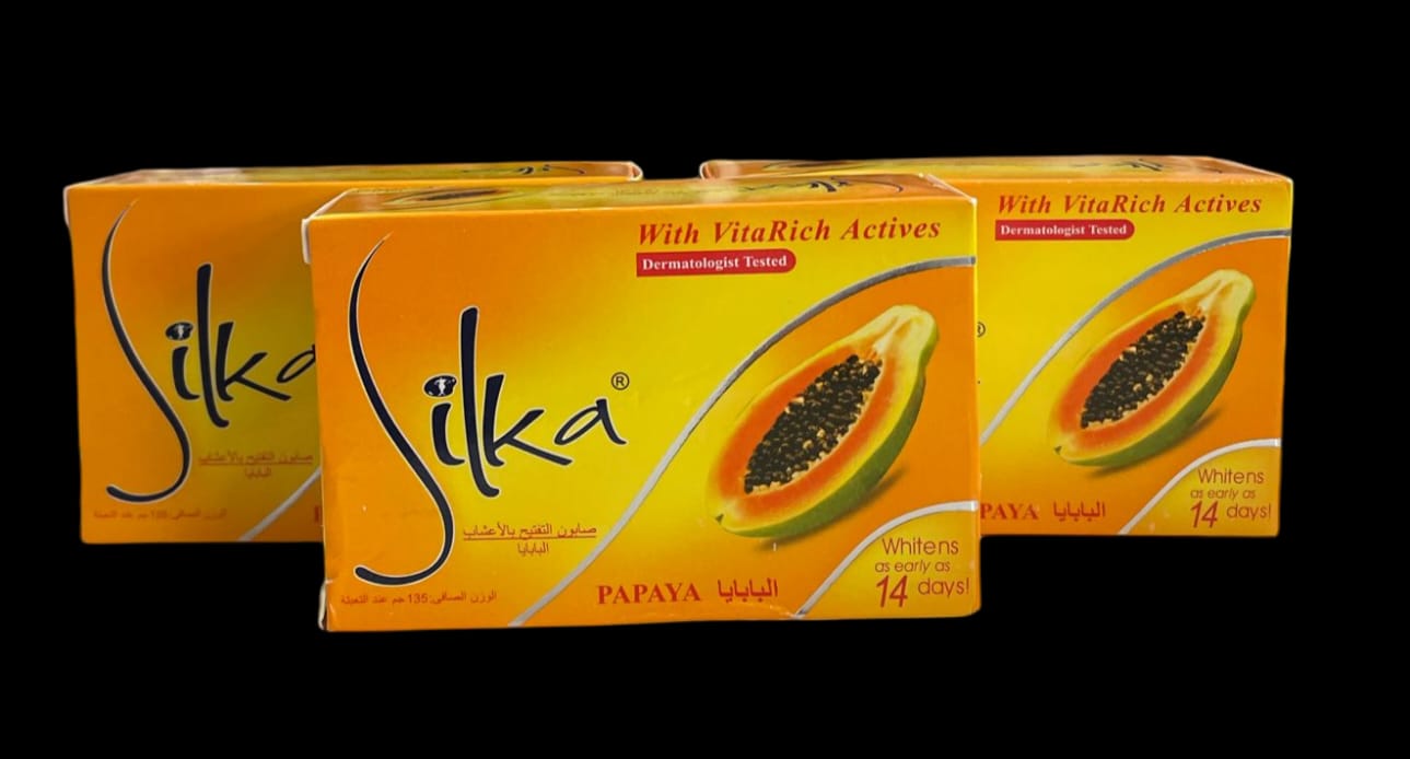 SILKA PAPAYA SOAP 135G
