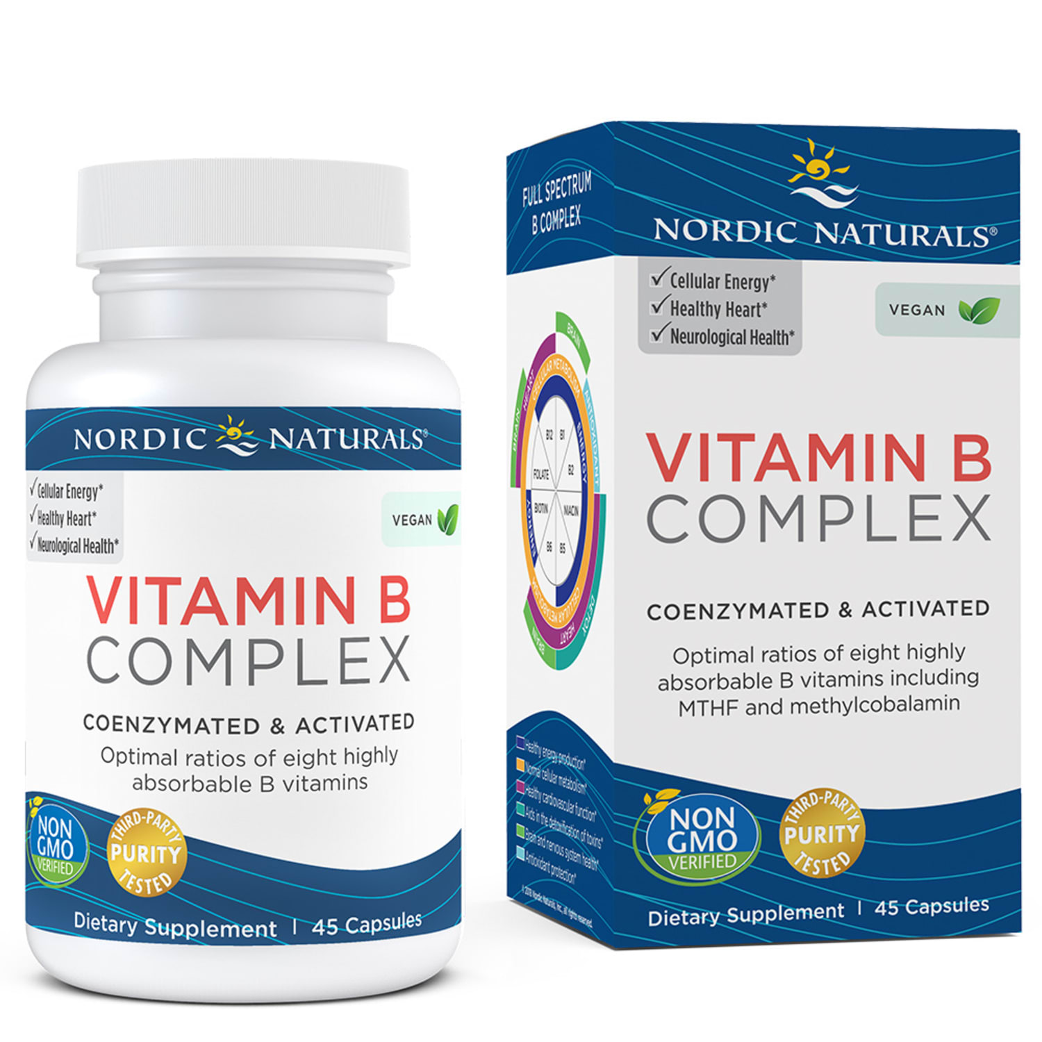 Vitamin B Complex (45 caps.)