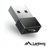 Adaptador USB-A macho / USB-C femea LANBERG