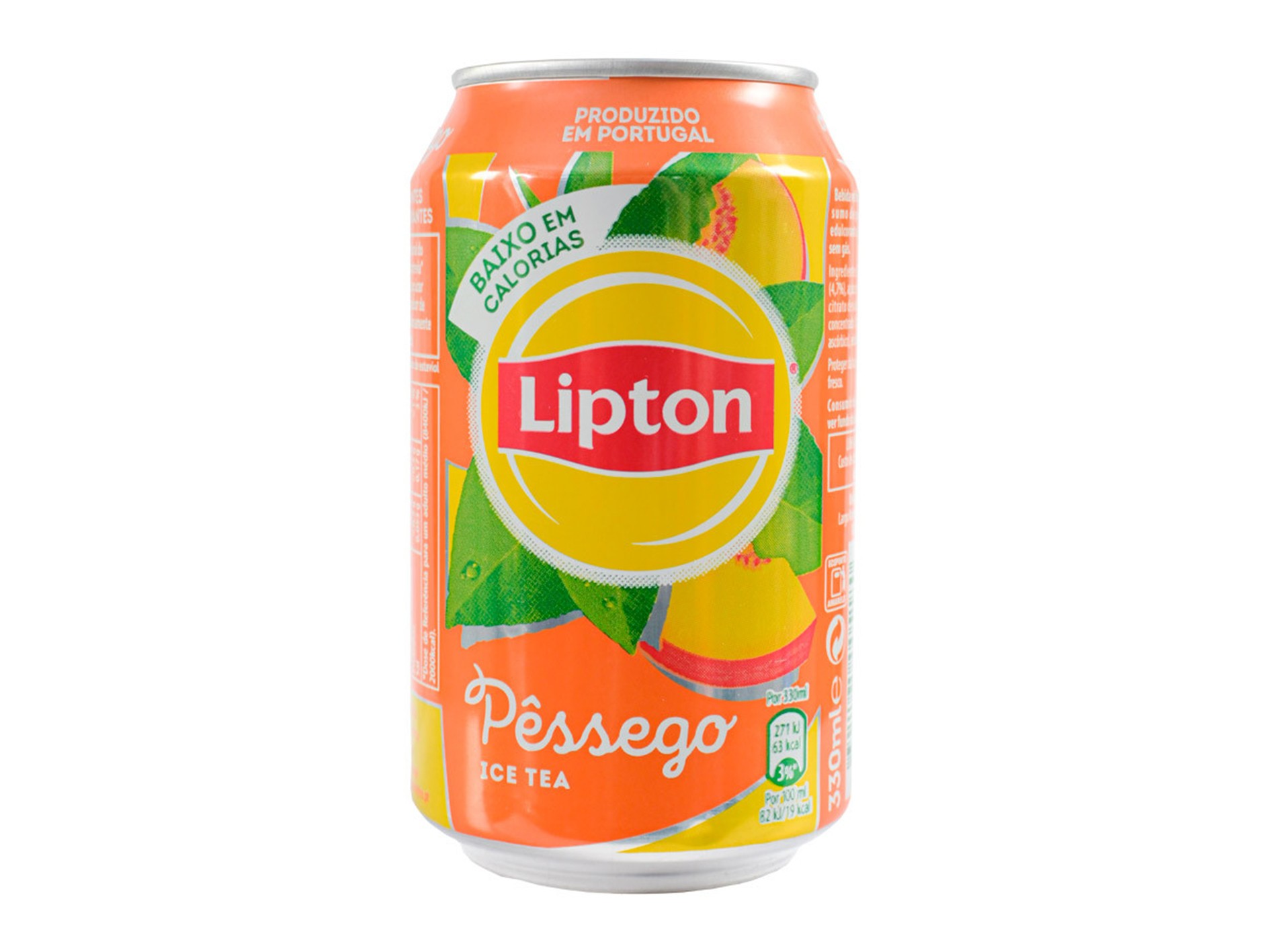 ICE TEA LIPTON PESSEGO LATA