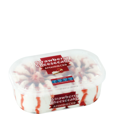 Amanhecer Gelado Straw Cheese 950ml
