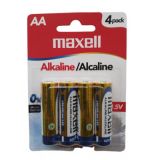 PILHA AA LR6 CX/4 MAXELL ALKALINE