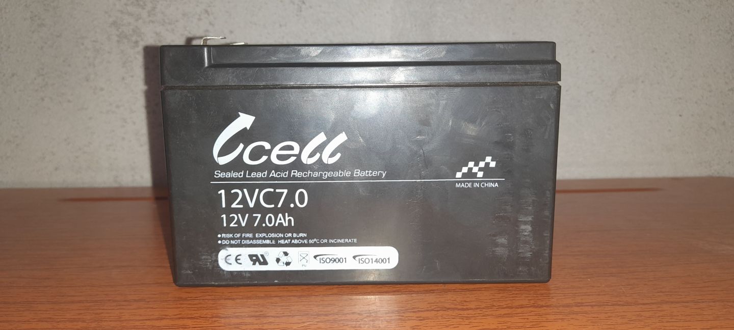 BATERIA SLA 12V 7AH VCELL 