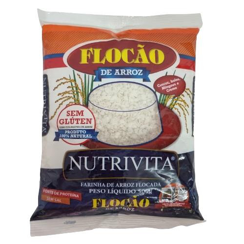 FLOCÃO DE ARROZ NUTRITIVA 500G