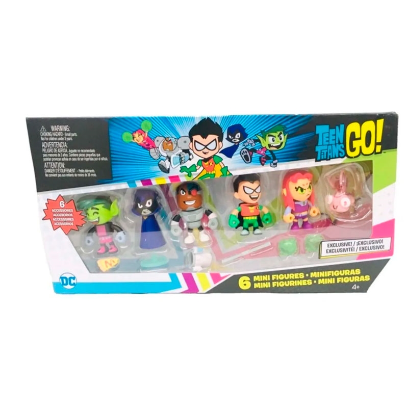 TEEN TITANS MINI-FIGURA MULTI-PACK DXR07