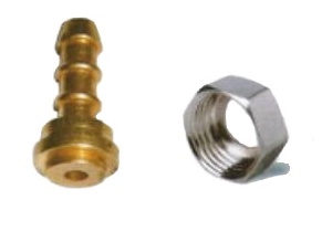 Terminal + Borracha Vedante 1/2 Gás