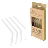 Palhinhas de Vidro x 50  (6mm x 145mm) curvas