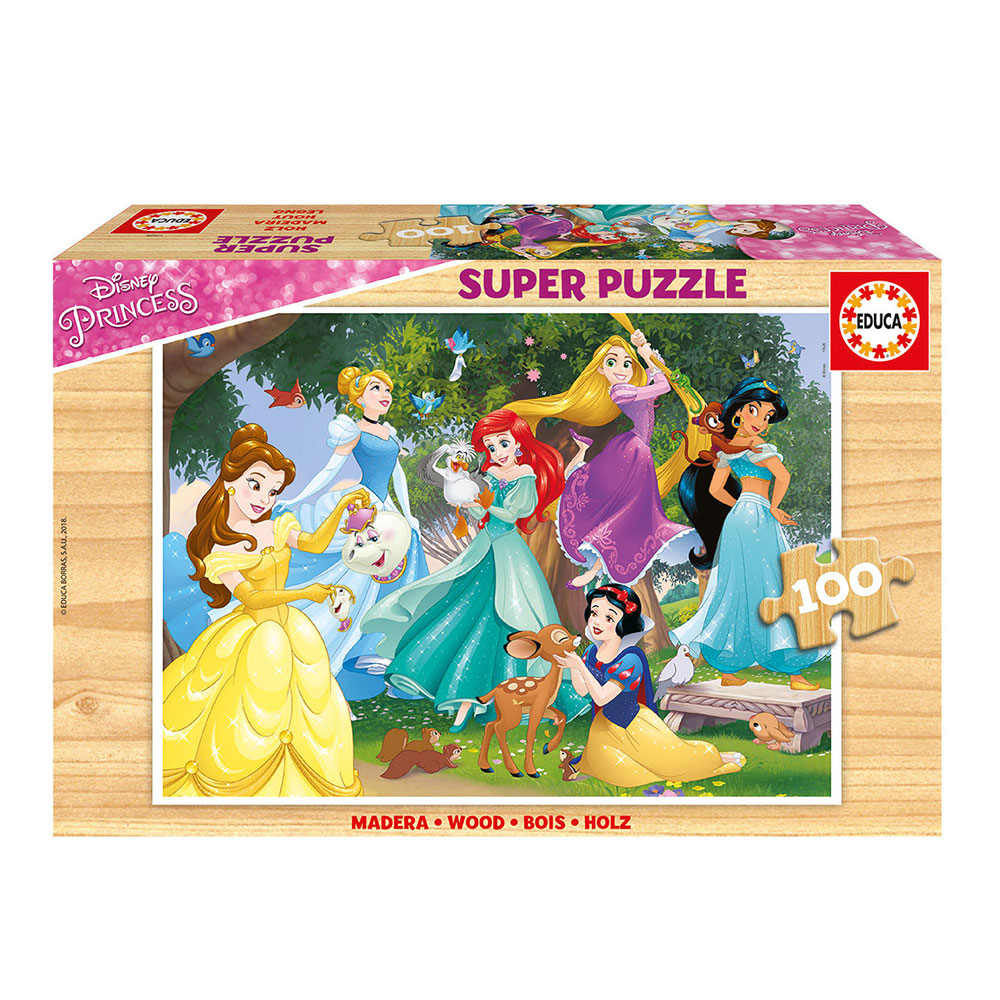 PUZZLE MADEIRA 100 DISNEY PRINCESS