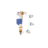 Torneira Boia 3/8 IVC Lat/Inf OLI