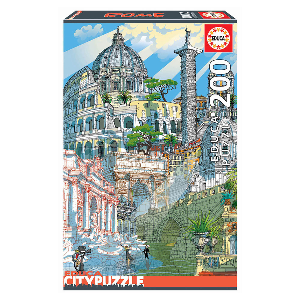 PUZZLE 200 ROMA EDUCA CITYPUZZLE