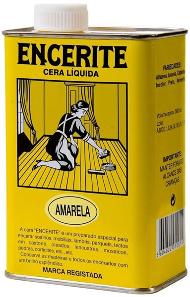 Cera Encerite Lata 500cc-Amarela