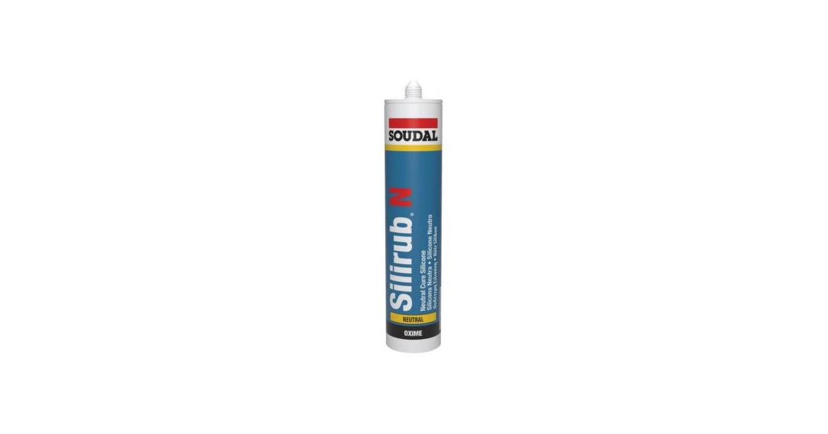 Silirub Const.Branco Neutro 290ml Soudal