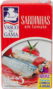 SARDINHA TOMATE V GAMA 120G