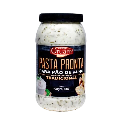 Pasta P/Pão Alho Tradicional ORUAM 490G