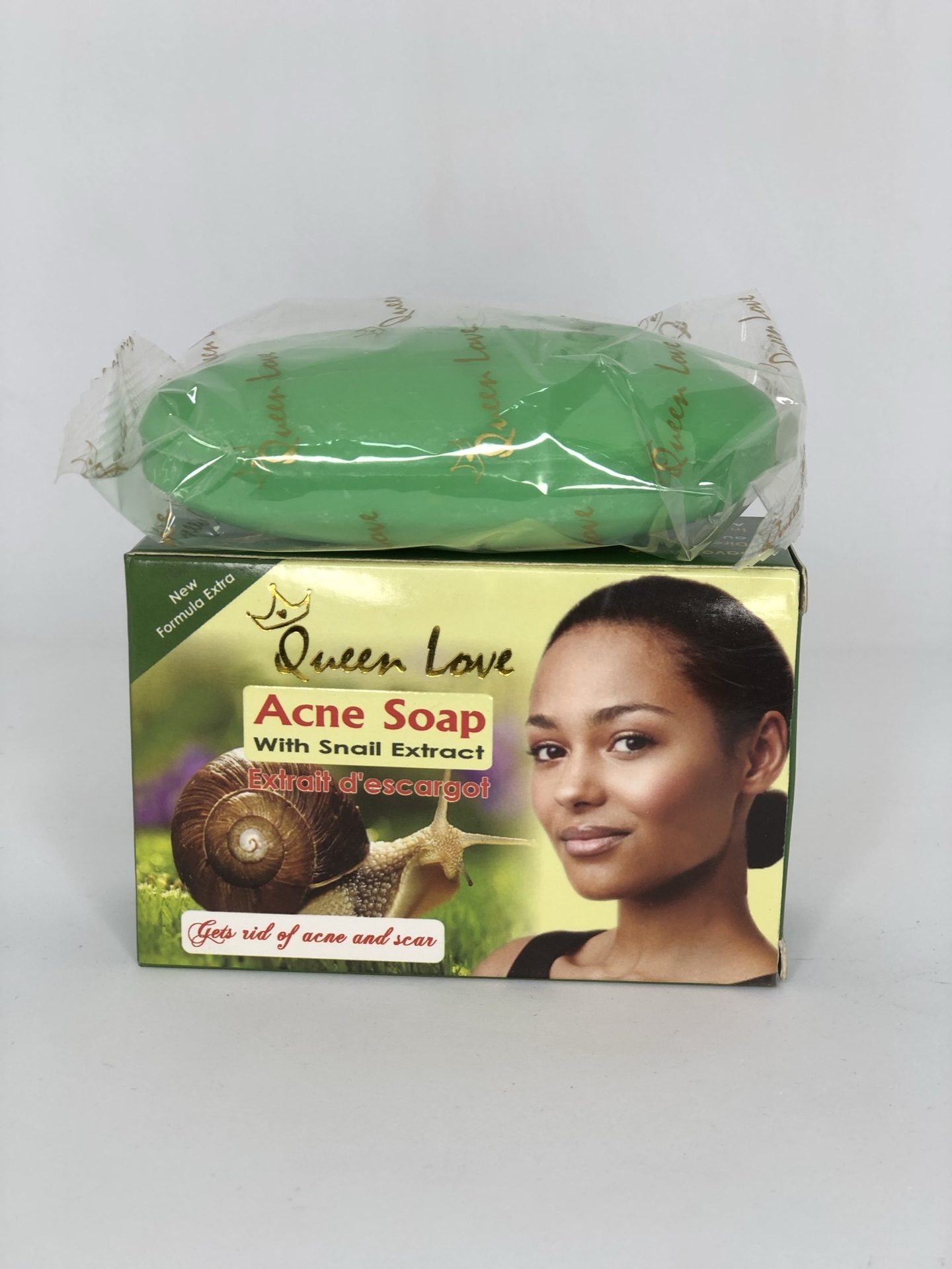 Queen Love Sabonete Acne Extracto de Caracol