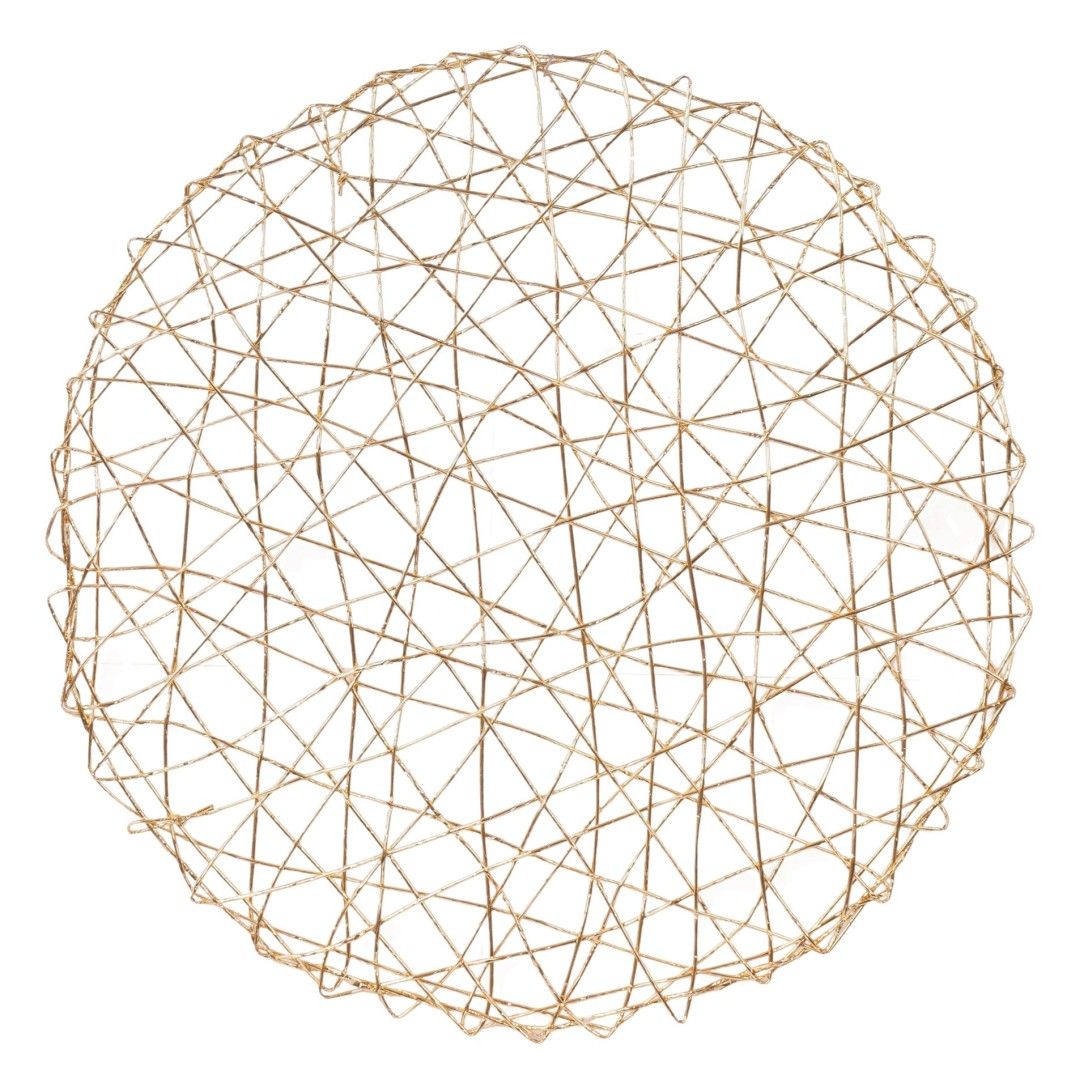 INDIVIDUAL RED. DOURADO 38 CM