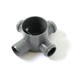 Sifão PVC 90x40x50x80mm C/3 entradas