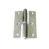 Dobradiça 501x3 1/2 DRT (1/2 Bal.) Zamack