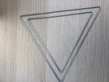 Aro metálico PRATA 20 cm Triângulo