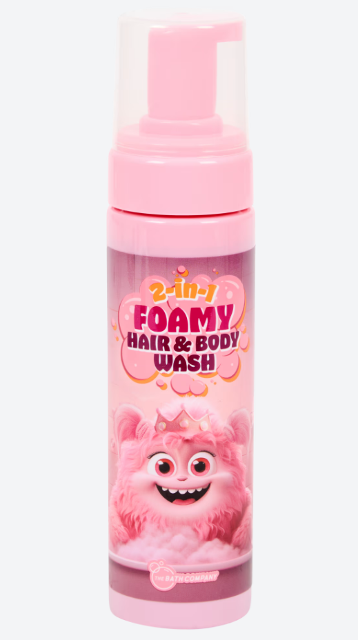 Gel de Banho Espuma para cabelo e corpo