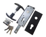 Fechadura 1995 Porta Basculante C/Espelho e Puxador AGC