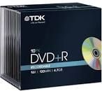 TDK DVD+R 4.7 Gb (16x) 10UN