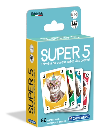 Jogo Cartas Super 5