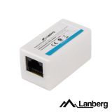 Ficha adaptadora RJ45 Cat6 femea/femea