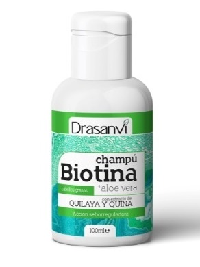 Champu Biotina + oleosos 100ml Drasanvi