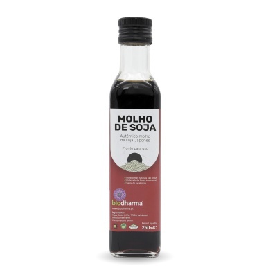 Molho De Soja Natural 250ml Biodharma