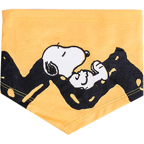 Bandana Snoopy Amarela - M