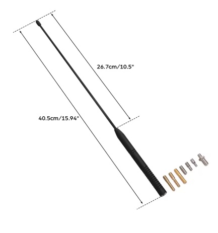 ANTENA GRANDE DE TOUR PACK  PARA HD TOURING