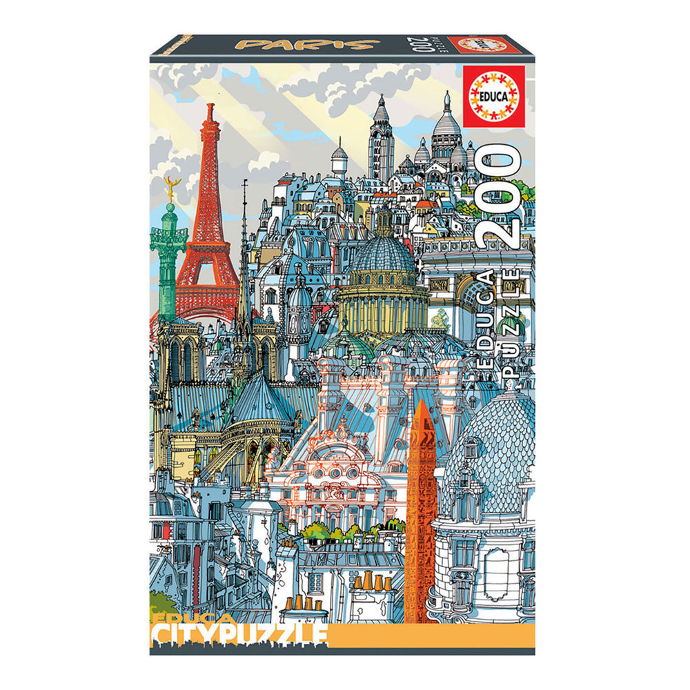 PUZZLE 200 PARIS EDUCA CITYPUZZLE