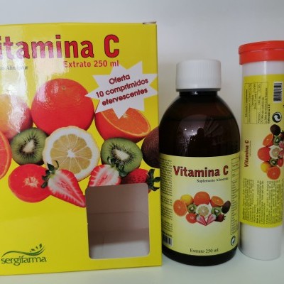 Vitamina C extrato (Sergifarma)