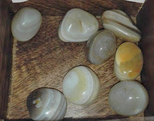 24x l tumble stones-Agata Vetada