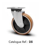 Rodizio FPU 25-100x40mm Gir.F.4