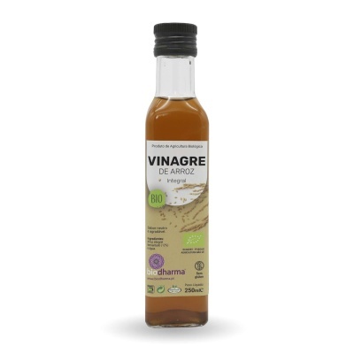 Vinagre De Arroz Integral Biodharma 250ml