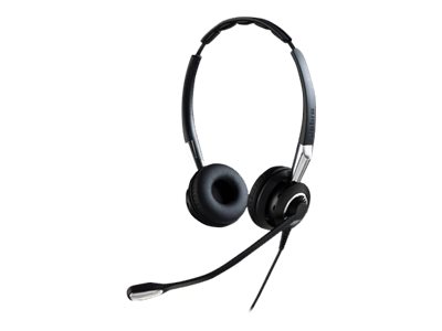 JABRA BIZ 2400 II DUO USB MIC HEADSET - BLACK