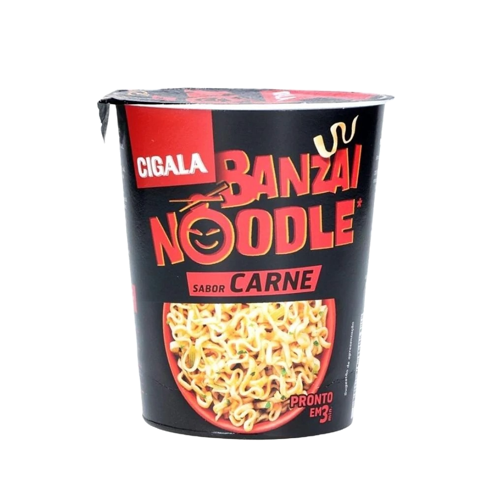 NOODLES CARNE BANZAI 67G